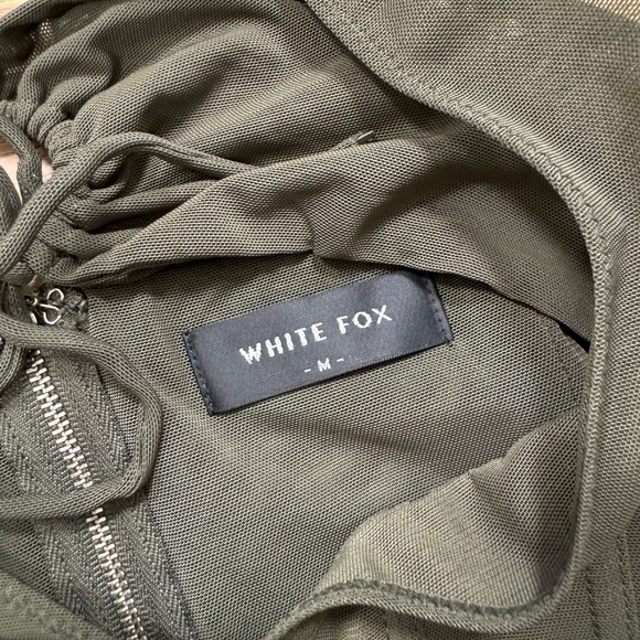 White fox Corset Top - Picture 4 of 4